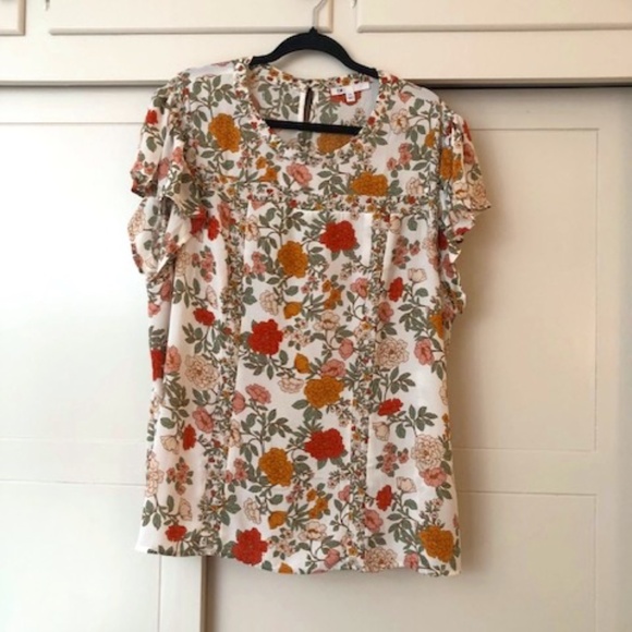 Super cute Dr 2 Blouse sleeveless XXL Excellent used condition - Picture 1 of 13